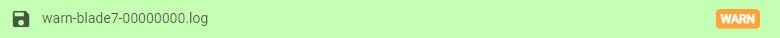 warn log with tag